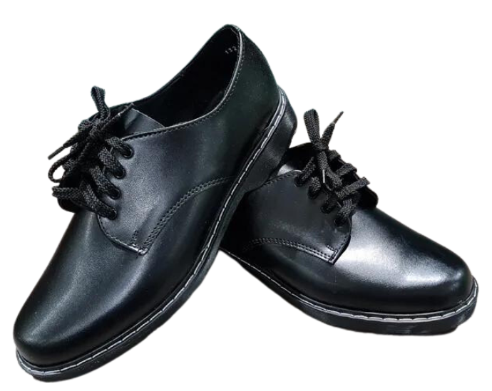 Real leather hot sale school shoes